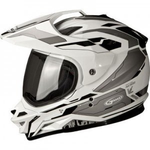 GMAX GM11D Adult Dual Sport Motorcycle Helmet