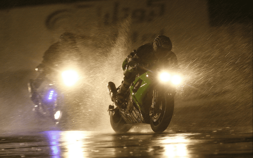 Riding through the Rain