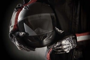 Full face motorcycle helmet