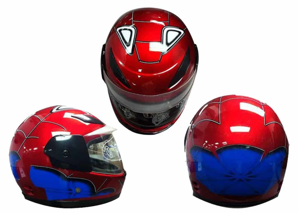 youth spiderman helmet