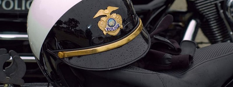 Official Police Motorcycle Helmets That Look Like Law Enforcement