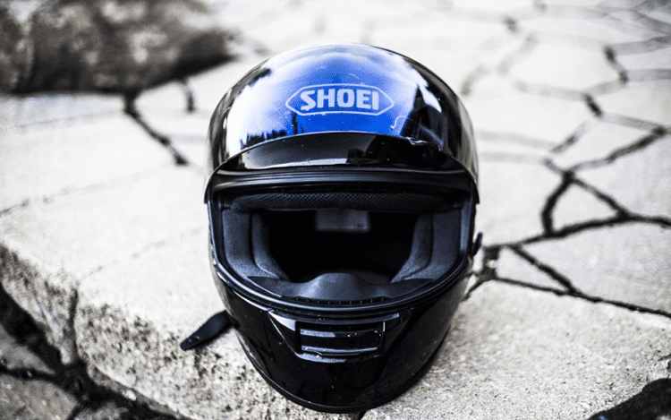 shoei motorcycle helmet