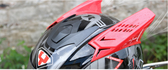 motorcycle helmet horns