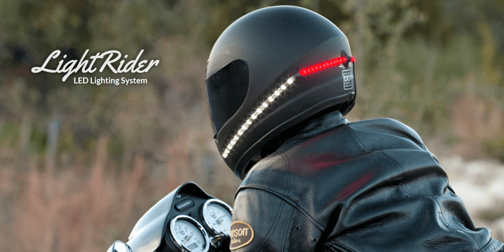 bike helmet with indicator lights